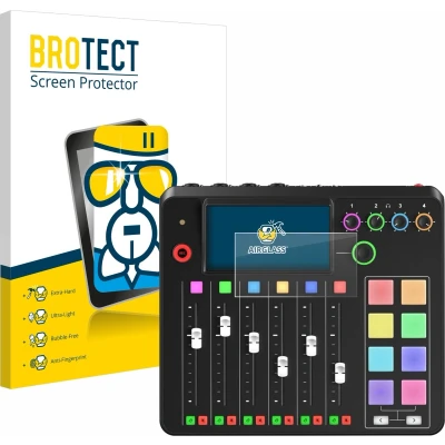 Afbeelding van BROTECT Screenprotector voor Rode Rodecaster Pro II Folie Beschermfolie Beschermglas transparant