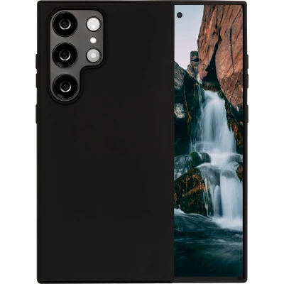 Afbeelding van Dbramante1928 Hoesje Siliconen Geschikt voor Samsung Galaxy S23 Ultra Greenland Backcover Zwart