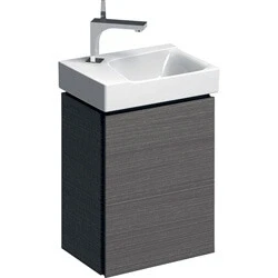 Afbeelding van Geberit Xeno2 fonteinonderbouwkast met 1 deur, scultura grijs 380 x