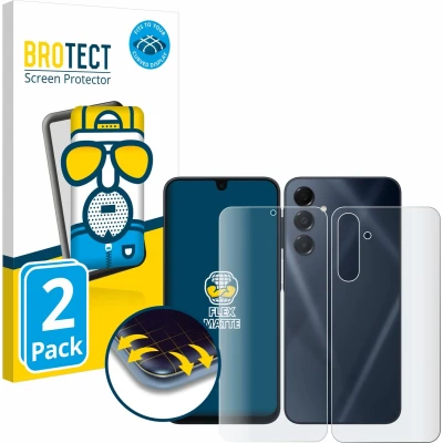 Afbeelding van BROTECT Screenprotector voor Samsung Galaxy A16 5G (Voor+Achter) Folie Beschermfolie matte volledig dekking (2 Stuks)