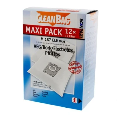 Image de Cleanbag Sacs Aspirateur (m 187 Ele Maxi)