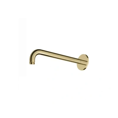 Afbeelding van HotBath Cobber wandarm 38.5 cm Geborsteld messing PVD