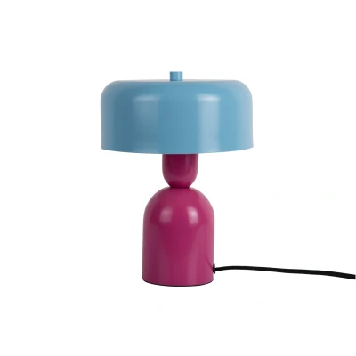 Afbeelding van Leitmotiv Tafellamp Double Funky Bright pink &amp; soft blue