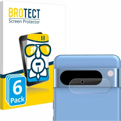 Afbeelding van BROTECT Screenprotector voor Google Pixel 8 Pro (ALLEEN Camera Lens) Folie Beschermfolie Beschermglas transparant (6 Stuks)