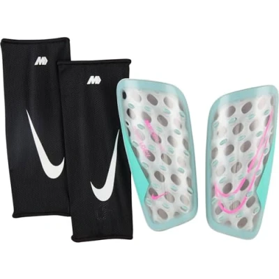 Afbeelding van Nike Performance Mercurial Flylite Superlock Unisex Scheenbeschermers, Maat: Small, Ocean cube/aurora green/pink blast
