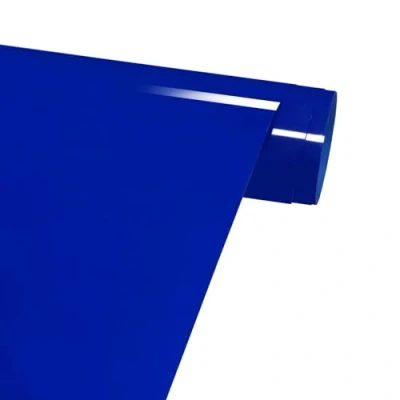 Afbeelding van FORBELL Textieltransferfolie voor textiel, 30,5 cm x 3 m, neonblauw
