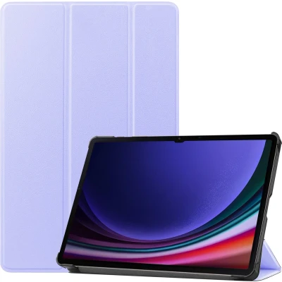 Afbeelding van iMoshion Tablet Hoes Geschikt voor Samsung Galaxy Tab S9 Trifold Bookcase Lila /Lila