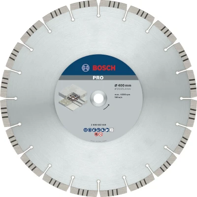 Image de BOSCH 2608602659 Disque de coupe diamanté Best for Concrete 400 x 20/25,40 3,2 12 mm