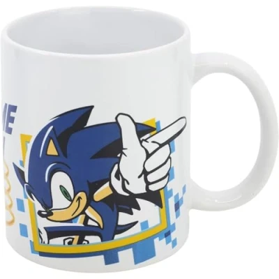 Afbeelding van Stor Young Adult Sega Keramische mok in geschenkverpakking Sonic &quot;Game On&quot; 325 ML