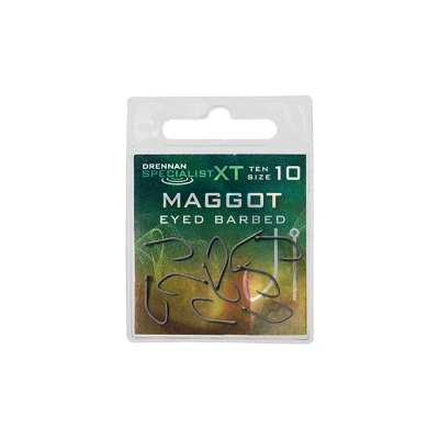 Afbeelding van Drennan Specialist XT Maggot Eyed Barbed Maat : 12