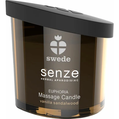 Afbeelding van Swede Senze Euphoria Massage Candle Vanilla Sandalwood 50 ml