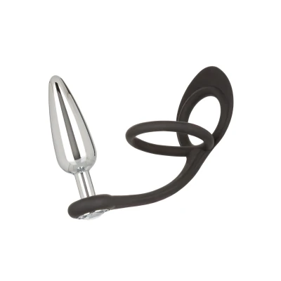 Afbeelding van Slim Buttplug met Cockring Star Fucker