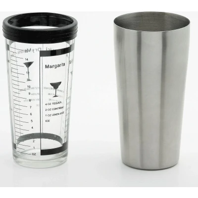 Afbeelding van Weis Cocktailshaker RVS met Glas