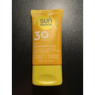 Afbeelding van SUNDANCE Zonnebrand gezicht &amp; decolleté SPF 30 Matterende zonnebrandcreme 50 ml