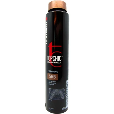 Afbeelding van Goldwell Topchic Hair Color bus 250 ml 5RB Donker Rode Beuk