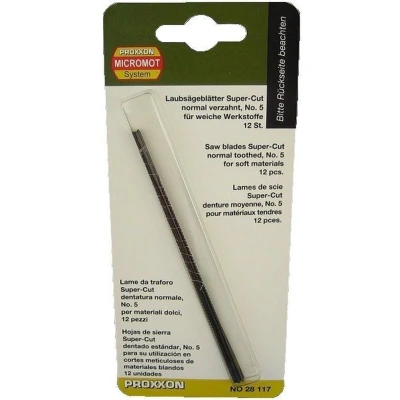 Afbeelding van Proxxon Super cut Fijnzaagbl. Norm.12 St. (Pr28117) modelbouwsets, hobbybouwspeelgoed voor kinderen, modelverf en accessoires