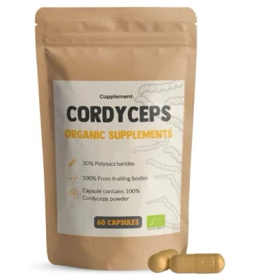 Afbeelding van Cupplement Cordyceps Organic Powder 100g