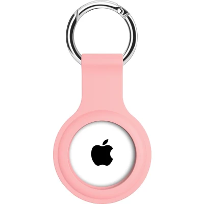 Afbeelding van Xccess Silicon Airtag Keychain Pink