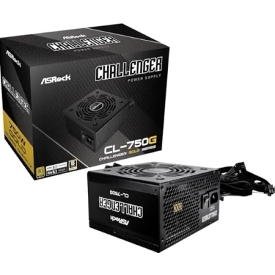 Afbeelding van ASRock 90 UXP075 GFEAAB PC netvoeding 750 W ATX 80 Plus Gold