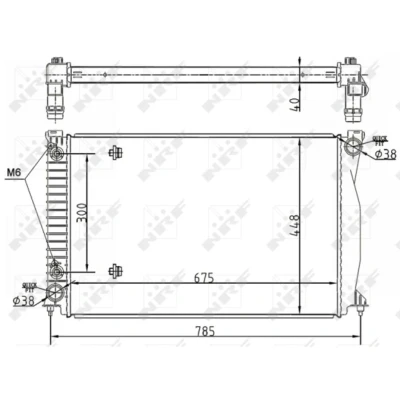 Afbeelding van Radiateur NRF 53105