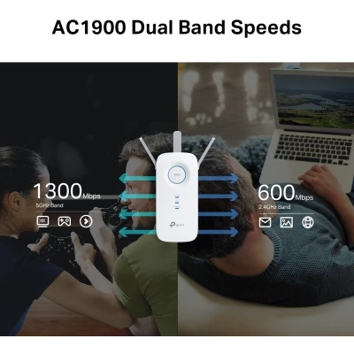 Afbeelding van TP LINK WiFi versterker RE550 2100 MBit/s