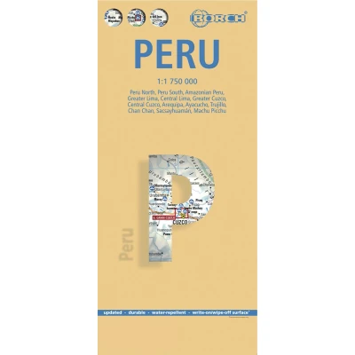 Afbeelding van Peru 1 : 750 000 + City Maps