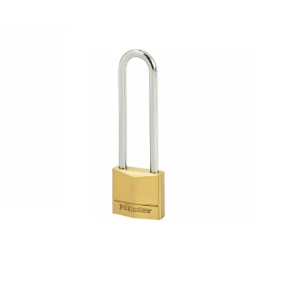 Afbeelding van MasterLock Hangslot 30mm massief messing beugellengte 64mm
