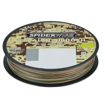 Afbeelding van Spiderwire Stealth Smooth 8 Camo 0,13mm (150m) Gevlochten lijn