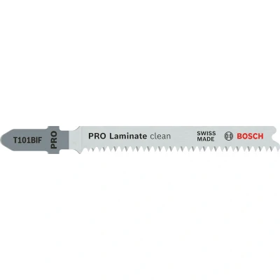 Afbeelding van Bosch Decoupeerzaagblad laminaat T 101 BIF blister van 5 zaagjes