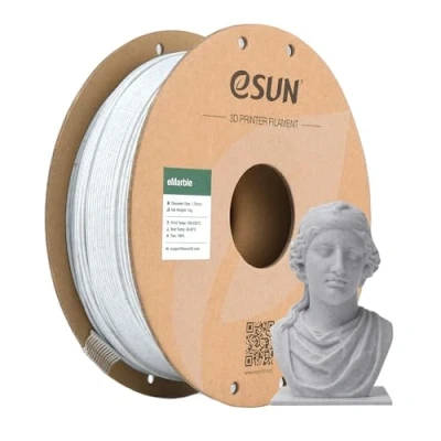 Afbeelding van eSUN Marble PLA filament 1,75 mm, marmer Color 3D printerfilament PLA, dimensionale nauwkeurigheid +/ 0,05 1 kg spoel (2,2 lbs) printfilament voor printers