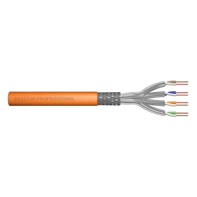 Afbeelding van Digitus DK 1743 VH 025 Installatiekabel CAT 7 S/FTP Oranje 25 m