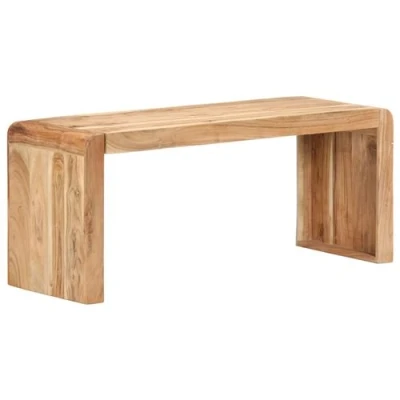 Afbeelding van vidaXL Bankje 110x38x46 cm massief acaciahout