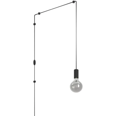 Afbeelding van EGLO Pinetina Hanglamp E27 Staal Zwart