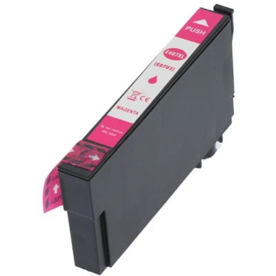 Afbeelding van Huismerk Epson 407 (C13T07U340) Inktcartridge Magenta