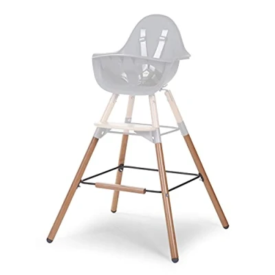 Afbeelding van Evolu Extra Set Lange Poten + Voetsteun Hout Naturel Antraciet