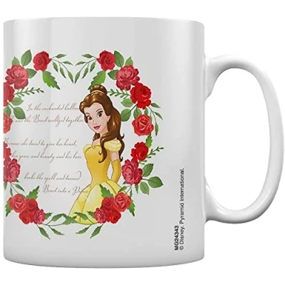 Afbeelding van DISNEY Mug 300 ml Beauty and the Beast Roses