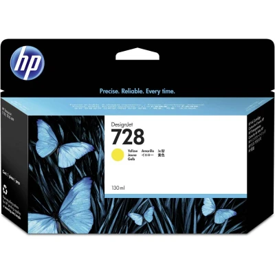Afbeelding van HP Inktcartridge F9J65A 728 geel