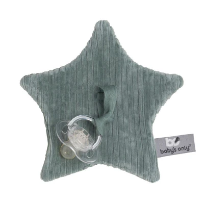 Afbeelding van Baby&#039;s Only Speendoekje Sense Ster Zeegroen