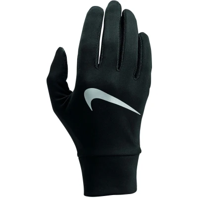 Afbeelding van Nike Performance Womens Lightweight TECH Running Gloves Handschoenen, Dames, Maat: Small, Black/silver
