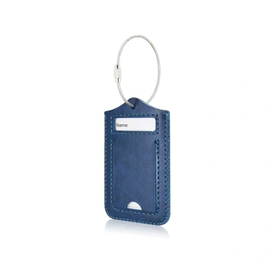 Afbeelding van Kofferlabel / Bagagelabel Donkerblauw