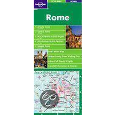 Afbeelding van Lonely Planet Rome City Map