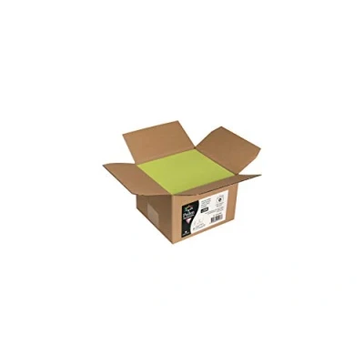 Afbeelding van Clairefontaine 655476C karton met 200 enveloppen, zelfklevend, formaat C6, 11,4 x 16,2 cm, 120 g, kleur: Bourgeon groen, uitnodiging voor evenementen en overeenstemming, premium papier, glad