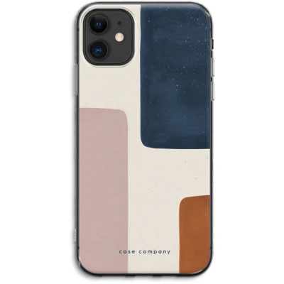 Afbeelding van Case Company® hoesje geschikt voor iPhone 11 Geo #5 Soft Cover Telefoonhoesje Bescherming aan alle Kanten en Schermrand