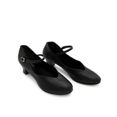 Afbeelding van Capezio Junior Footlight, Jr. uniseks, kinderen, zwart.
