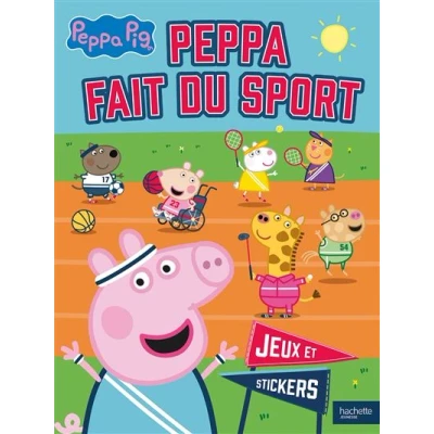 Image de Peppa Pig fait du sport Jeux et stickers