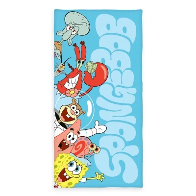Afbeelding van Spongebob Squarepants Strandlaken 75x150 cm Blue