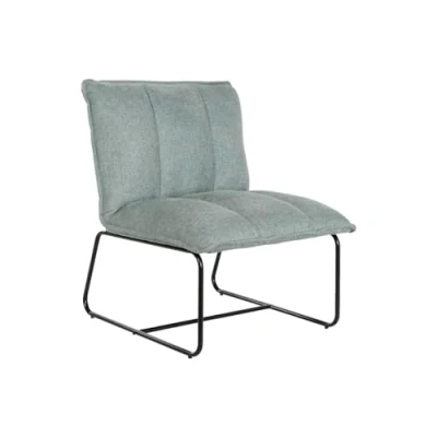 Afbeelding van Leunstoel Home ESPRIT Zwart Groen Metaal 66 x 71 77 cm