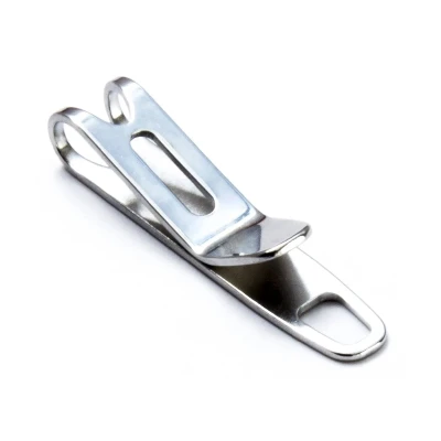 Afbeelding van KeySmart Nano Clip Zakclip en Sleutelringhouder Beveilig je Sleutelhanger Elimineer Volle Zakken (Roestvrij staal, 1 verpakking)