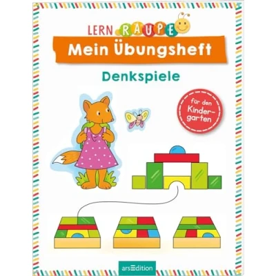 Afbeelding van Lernraupe Mein Übungsheft Denkspiele