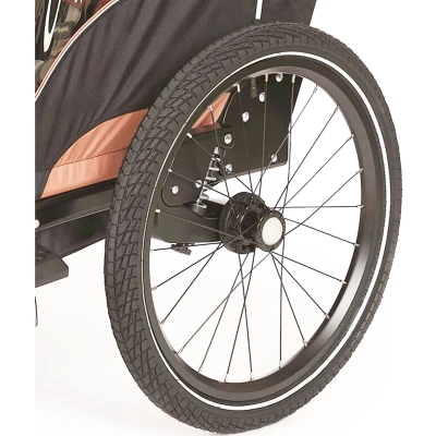 Afbeelding van Bobike zijwiel Links kids trailer